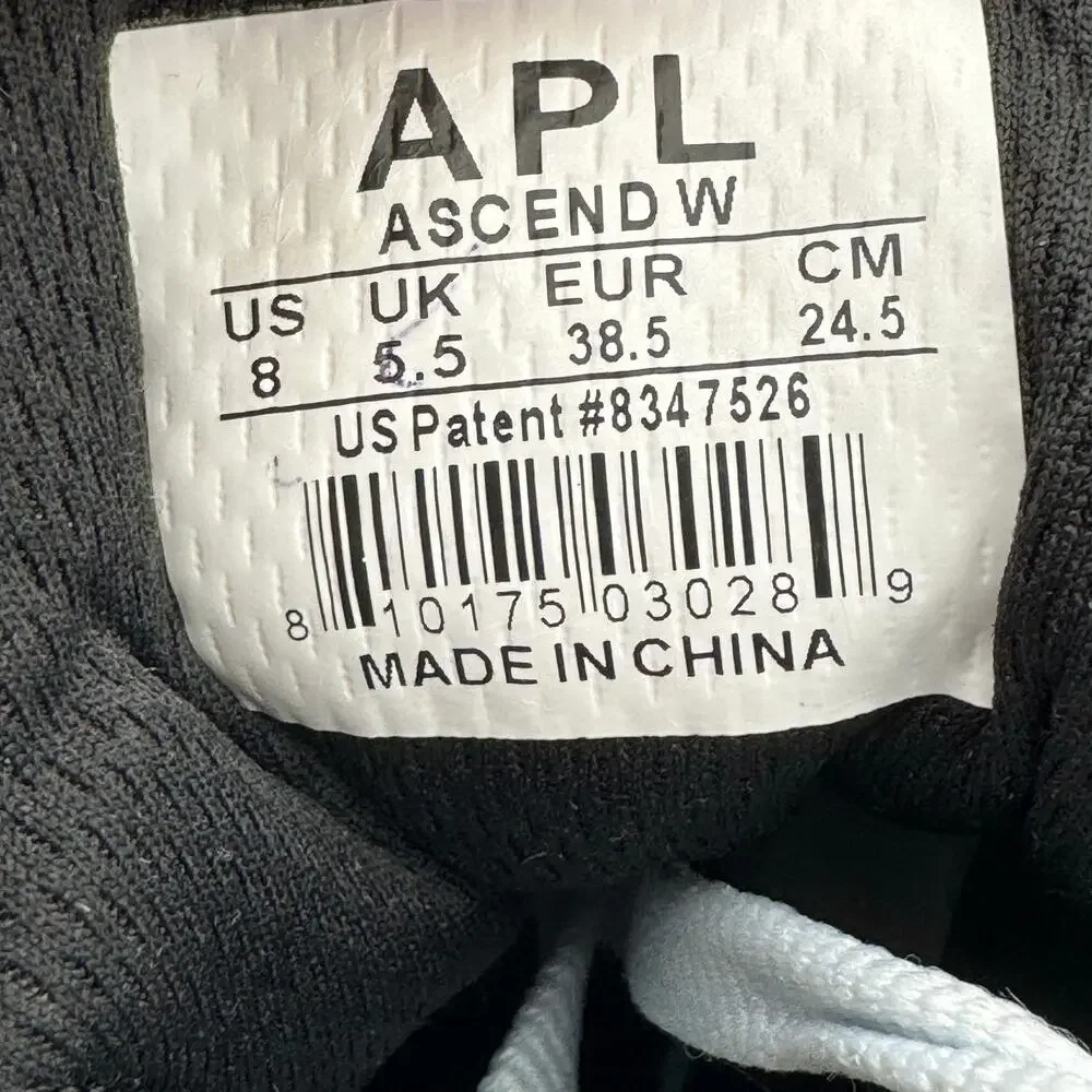 APL Ascend W Cow Print Haircalf Propelium Sneakers Women’s Size 8